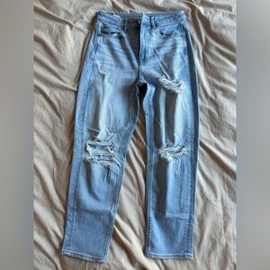 American Eagle High Rise Mom Jeans
